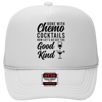 Done With Chemo Survivor Last Day Of Chemo End Of Chemo Trucker Hat