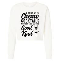 Done With Chemo Survivor Last Day Of Chemo End Of Chemo Cropped Pullover Crew