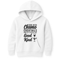 Done With Chemo Survivor Last Day Of Chemo End Of Chemo Kids Hoodie