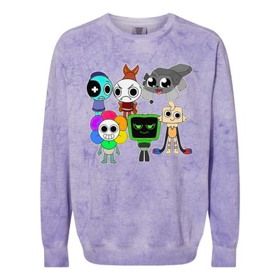 DandyS World Costume For And Adults Christmas Colorblast Crewneck Sweatshirt