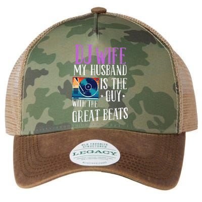 Dj Wife Cool Music Produzent Dj Legacy Tie Dye Trucker Hat