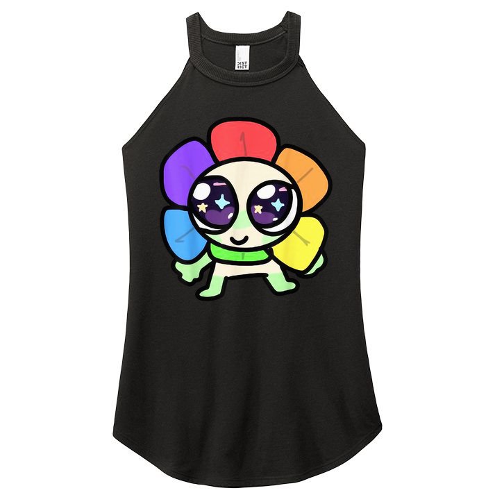 Dandy World Costume For Birthday Christmas DandyS Women's Perfect Tri Rocker Tank