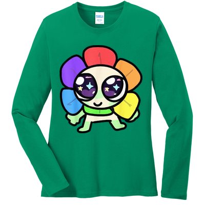Dandy World Costume For Birthday Christmas DandyS Ladies Long Sleeve Shirt