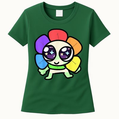 Dandy World Costume For Birthday Christmas DandyS Womens T-Shirt