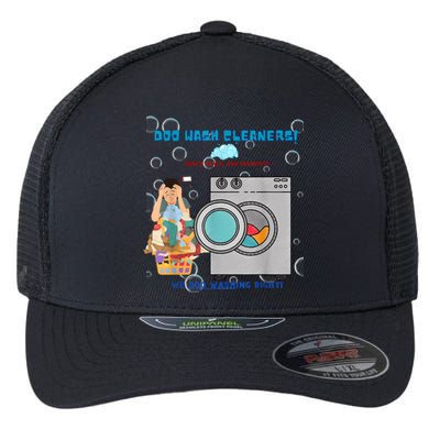 Doo Wash Cleaners Flexfit Unipanel Trucker Cap