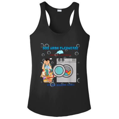 Doo Wash Cleaners Ladies PosiCharge Competitor Racerback Tank