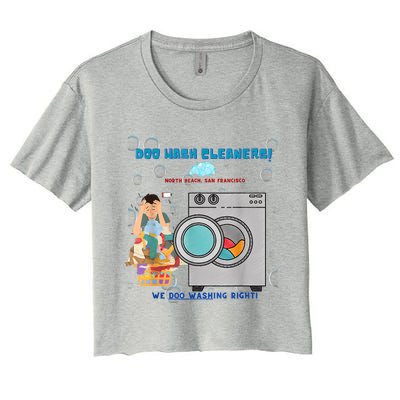 Doo Wash Cleaners Women's Crop Top Tee