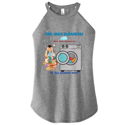 Doo Wash Cleaners Women's Perfect Tri Rocker Tank