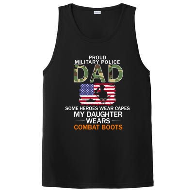 Daughter Wear Combat Bootsfunny Giftproud Mp Military Police Dad Army Gift PosiCharge Competitor Tank