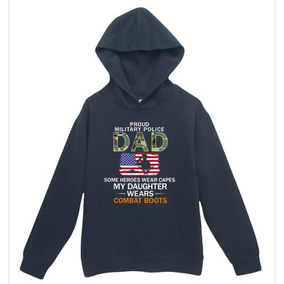 Daughter Wear Combat Bootsfunny Giftproud Mp Military Police Dad Army Gift Urban Pullover Hoodie