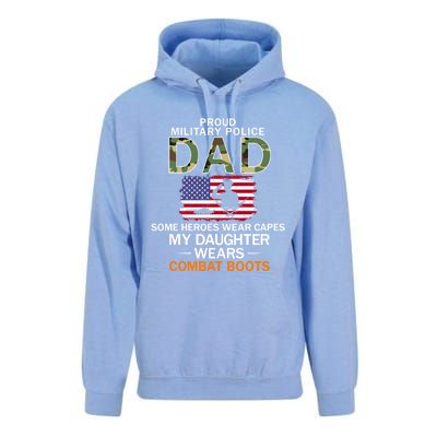 Daughter Wear Combat Bootsfunny Giftproud Mp Military Police Dad Army Gift Unisex Surf Hoodie