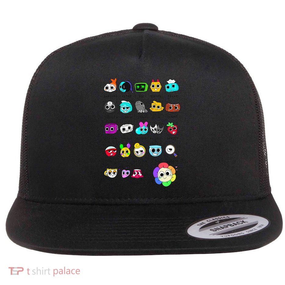 Dandy's World Costume For Kids _ Dandys World Characters Flat Bill Trucker Hat