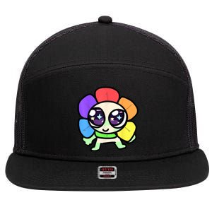 Dandy World Costume For Birthday Christmas Dandys 7 Panel Mesh Trucker Snapback Hat