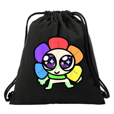 Dandy World Costume For Birthday Christmas Dandys Drawstring Bag