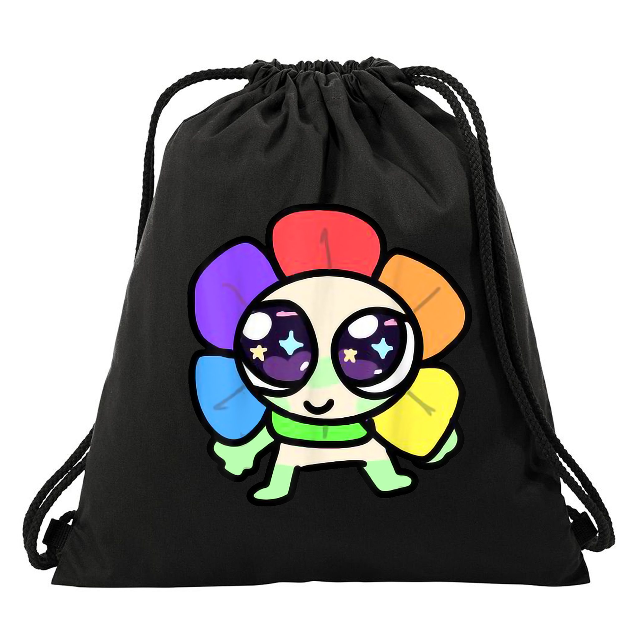 Dandy World Costume For Birthday Christmas Dandys Drawstring Bag