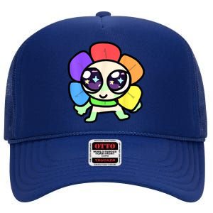 Dandy World Costume For Birthday Christmas Dandys High Crown Mesh Back Trucker Hat