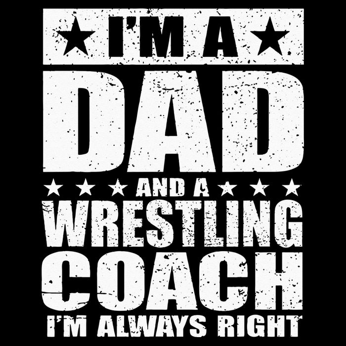 Dad Wrestling Coach Coaches Fathers Day Gift 16 in Basic Backpack