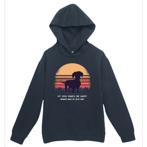 Dachshund Wiener Doxen Dog Retro Urban Pullover Hoodie