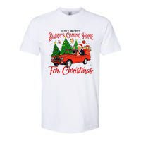 Dont Worry Daddys Coming Home For Christmas Trump 2024 Softstyle CVC T-Shirt