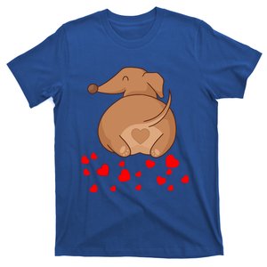 Dachshund Weenie Dog Lover Valentines Day Gift Cool Gift T-Shirt