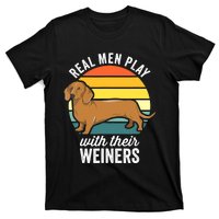 Dachshund Weiner Dog Real Play With Their Weiners T-Shirt