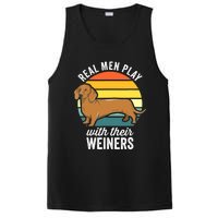 Dachshund Weiner Dog Real Play With Their Weiners PosiCharge Competitor Tank