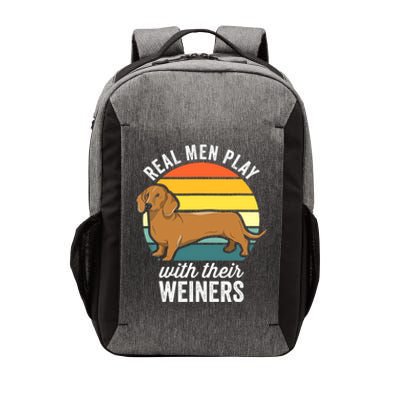 Dachshund Weiner Dog Real Play With Their Weiners Vector Backpack