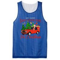 DonT Worry DaddyS Coming Home For Christmas Trump 2024 Mesh Reversible Basketball Jersey Tank