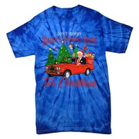 DonT Worry DaddyS Coming Home For Christmas Trump 2024 Tie-Dye T-Shirt