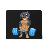 Dachshund Weightlifting Mousepad