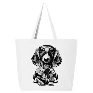 Dachshund Wiener Dog Puppy Doxie Mom 25L Jumbo Tote