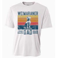 Dog Weim Dad Vintage Weimaraner Dad Cooling Performance Crew T-Shirt