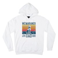 Dog Weim Dad Vintage Weimaraner Dad Hoodie