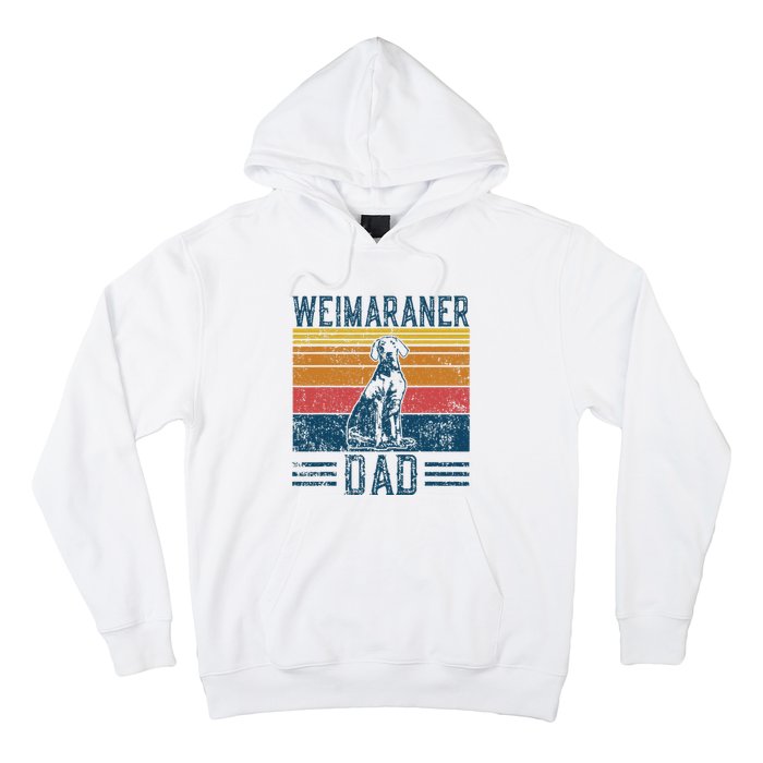 Dog Weim Dad Vintage Weimaraner Dad Hoodie