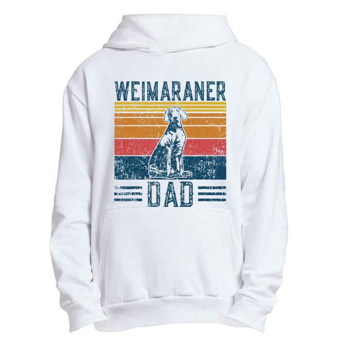 Dog Weim Dad Vintage Weimaraner Dad Urban Pullover Hoodie