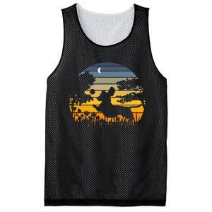 Dachshund Wiener Dog Sunset Garden Nature Lover Mesh Reversible Basketball Jersey Tank