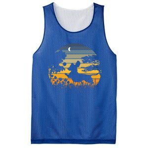 Dachshund Wiener Dog Sunset Garden Nature Lover Gift Mesh Reversible Basketball Jersey Tank