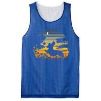 Dachshund Wiener Dog Sunset Garden Nature Lover Gift Mesh Reversible Basketball Jersey Tank