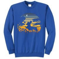 Dachshund Wiener Dog Sunset Garden Nature Lover Gift Tall Sweatshirt