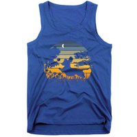 Dachshund Wiener Dog Sunset Garden Nature Lover Gift Tank Top