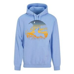 Dachshund Wiener Dog Sunset Garden Nature Lover Gift Unisex Surf Hoodie