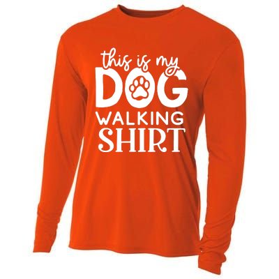 Dog Walking Cooling Performance Long Sleeve Crew