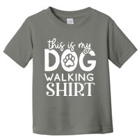 Dog Walking Toddler T-Shirt