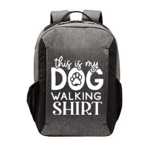 Dog Walking Vector Backpack