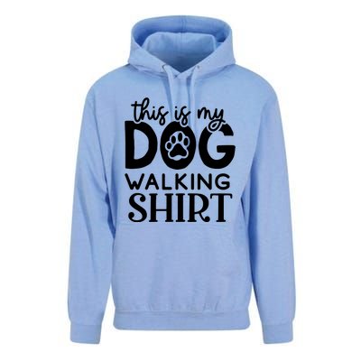 Dog Walking Unisex Surf Hoodie