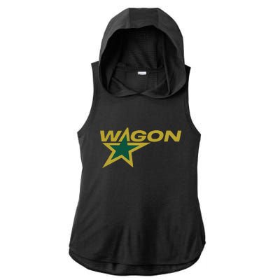 Dal Wagon Ladies PosiCharge Tri-Blend Wicking Draft Hoodie Tank