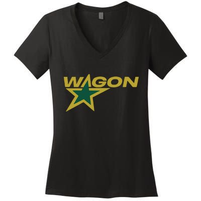 Dal Wagon Women's V-Neck T-Shirt