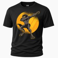 Dabbing Werewolf Cooling Performance Crew T-Shirt