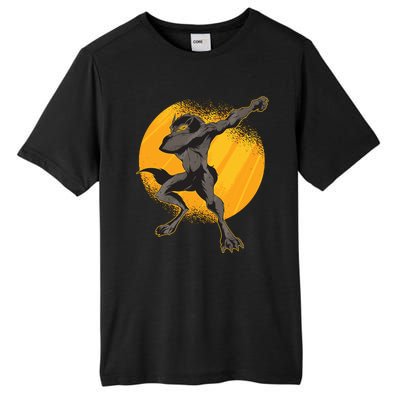 Dabbing Werewolf Tall Fusion ChromaSoft Performance T-Shirt