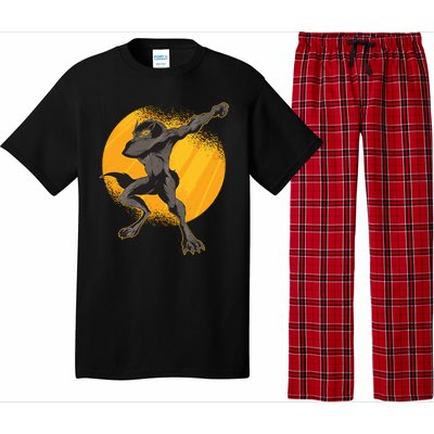 Dabbing Werewolf Pajama Set